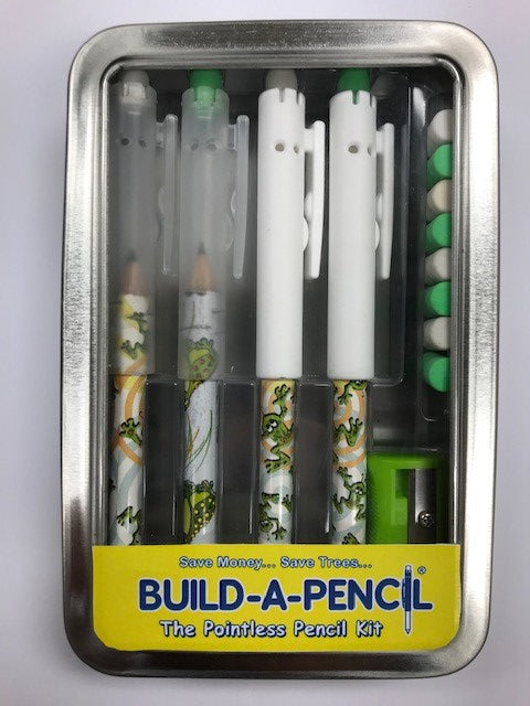 Pointless Pencil Kit (4 Pack): Frog Frenzy