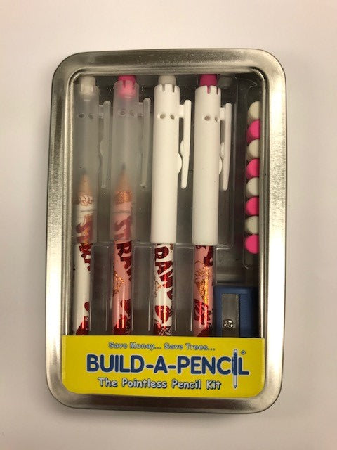 Pointless Pencil Kit (4 Pack): Strawberry Scented