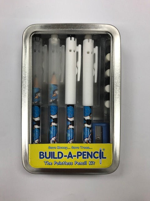 Pointless Pencil Kit (4 Pack): Penquin Party
