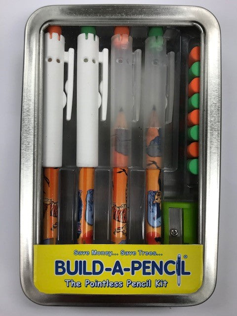 Pointless Pencil Kit (4 Pack): Safari