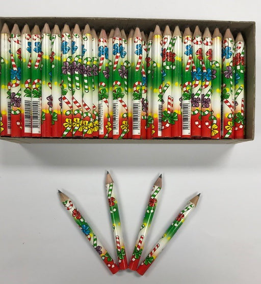 Decorated Pencils: Candy Cane Treats