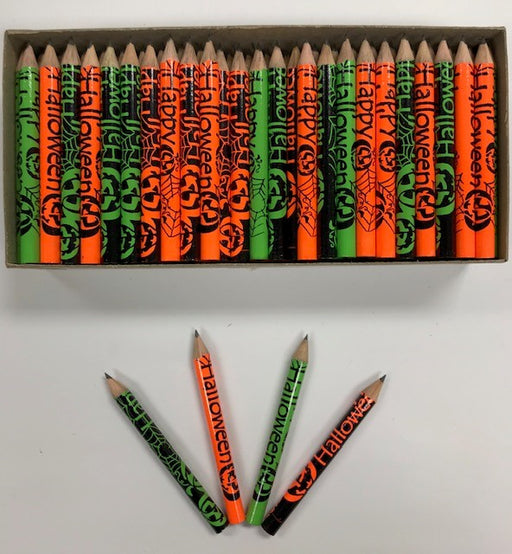 Decorated Pencils: Happy Halloween Fun