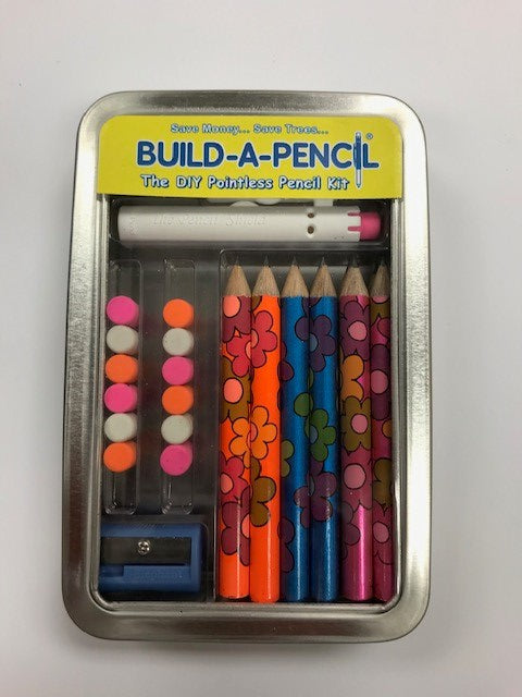 Build-A-Pencil Kit: Flashy Flowers