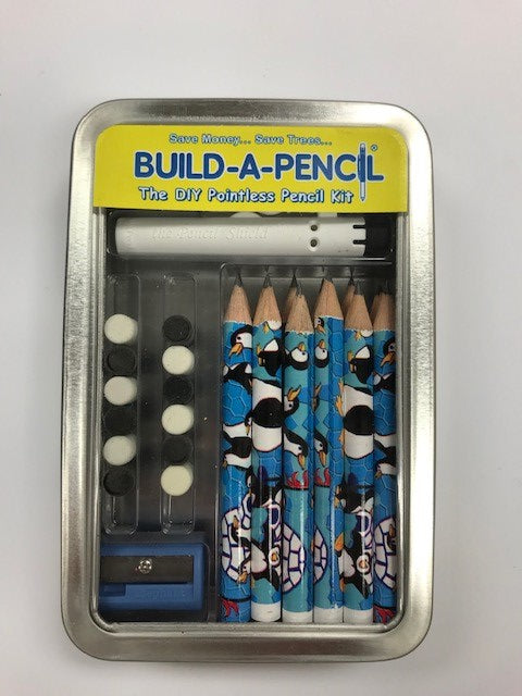 Build-A-Pencil Kit: Penguin Party