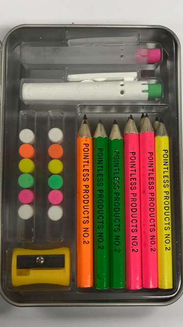 Build-A-Pencil Kit: Assorted Neons
