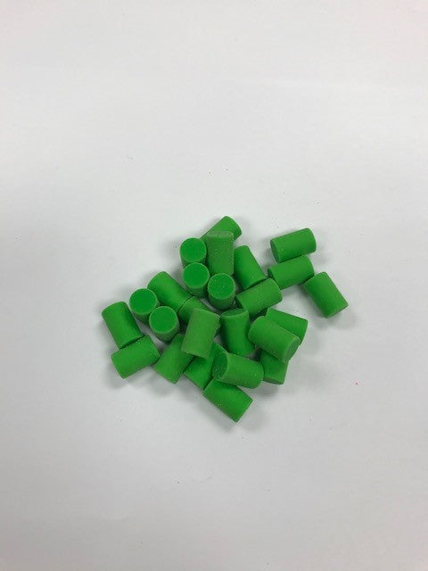 50 Piece Replacement Eraser Pack (Neon Green)