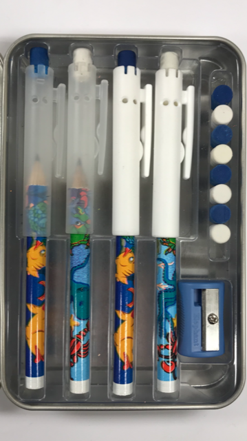 Pointless Pencil Kit (4 Pack): Sealife Assortment
