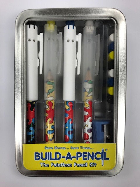 Pointless Pencil Kit (4 Pack): Splatter Matter