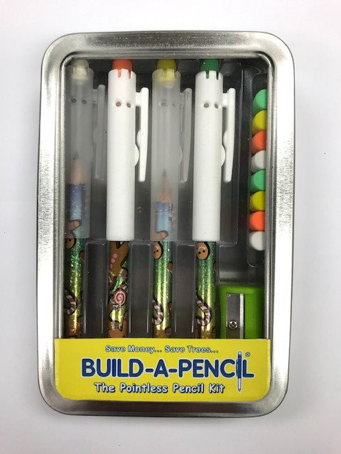 Pointless Pencil Kit (4 Pack): Gingerbread Man & Candyland