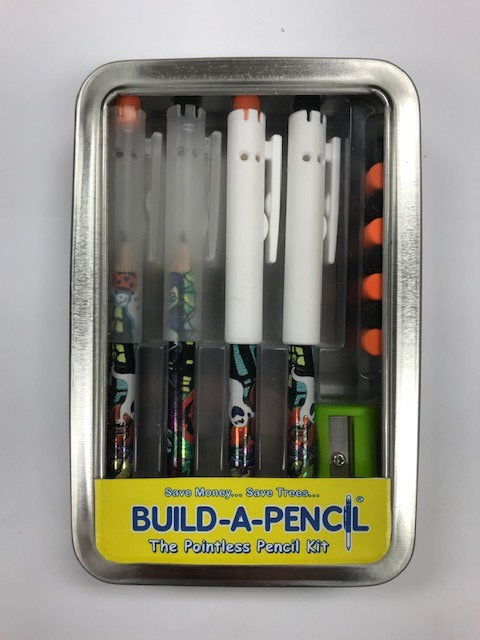 Pointless Pencil Kit (4 Pack): Giggling Ghosts Glitz