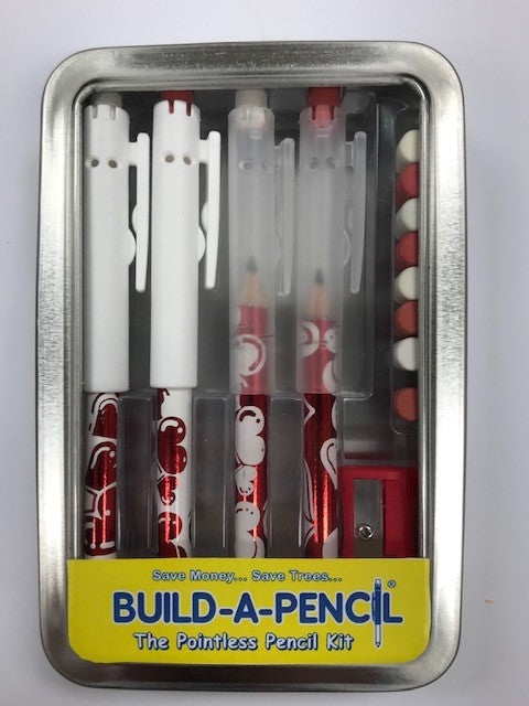 Pointless Pencil Kit (4 Pack): Hearts Galore