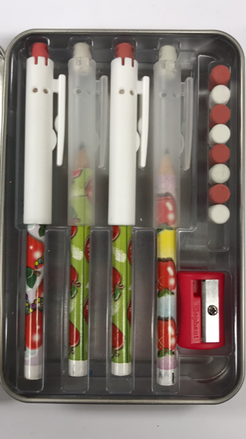 Pointless Pencil Kit (4 Pack): Apples, Apples, Apples