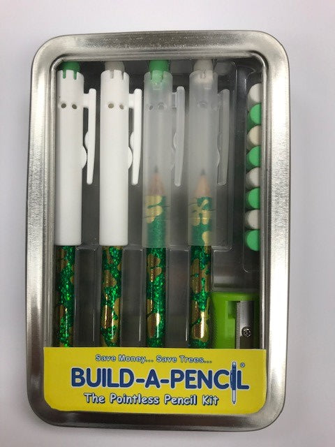 Pointless Pencil Kit (4 Pack): Shamrock Glitz