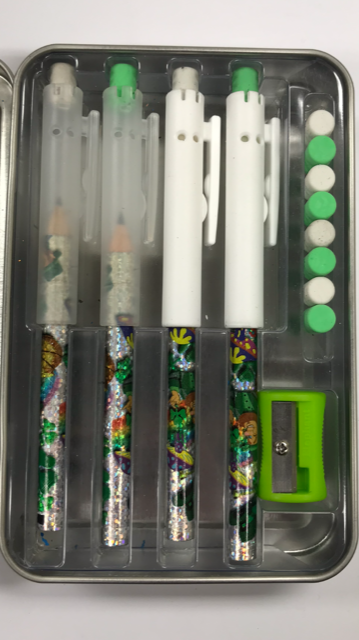 Pointless Pencil Kit (4 Pack): Lucky Shamrock