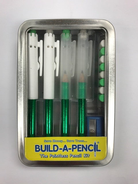 Pointless Pencil Kit (4 Pack): Gotch-Ya Green