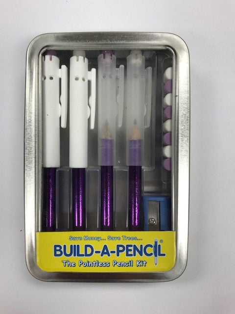 Pointless Pencil Kit (4 Pack): Purple With A Punch