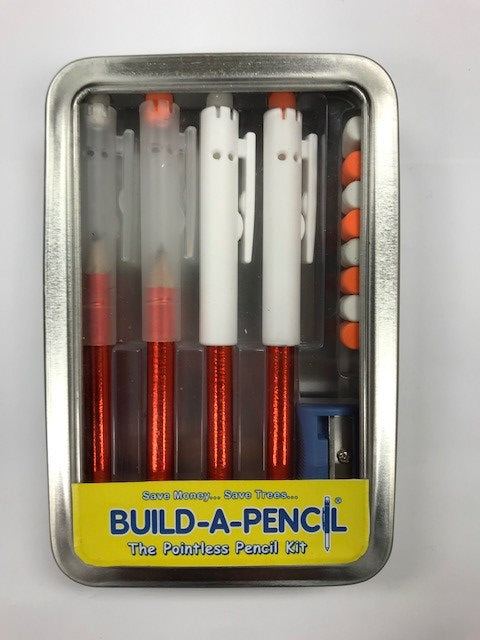 Pointless Pencil Kit (4 Pack): Oodles of Orange