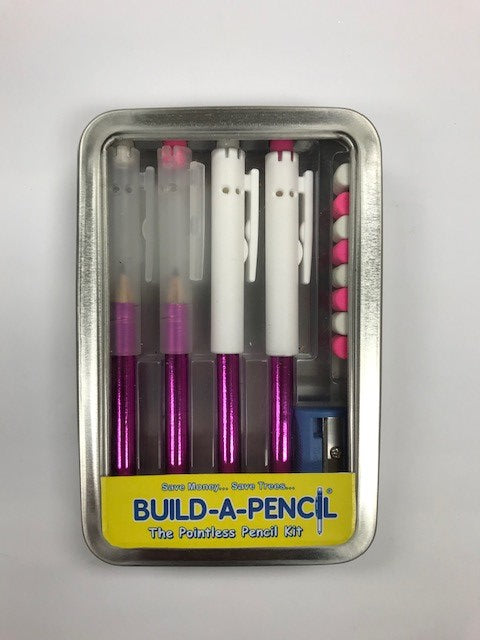 Pointless Pencil Kit (4 Pack): Tickles Pink