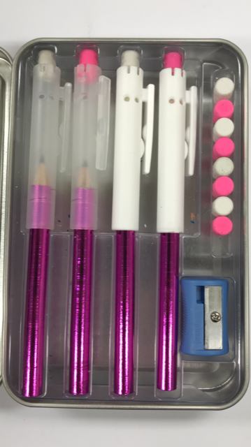 Pointless Pencil Kit (4 Pack): Tickles Pink