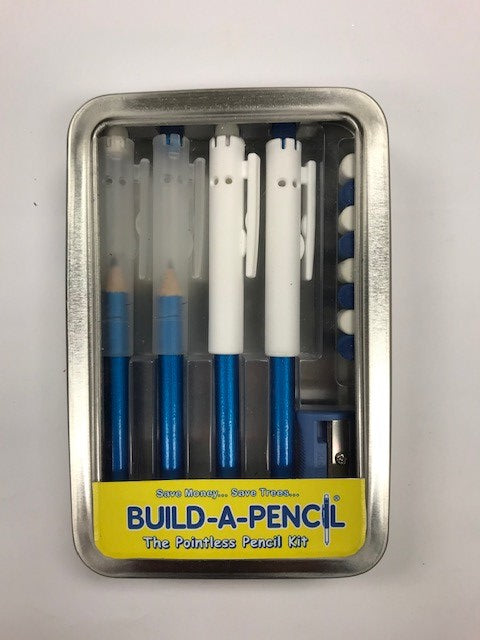 Pointless Pencil Kit (4 Pack): Powder Puff Blue