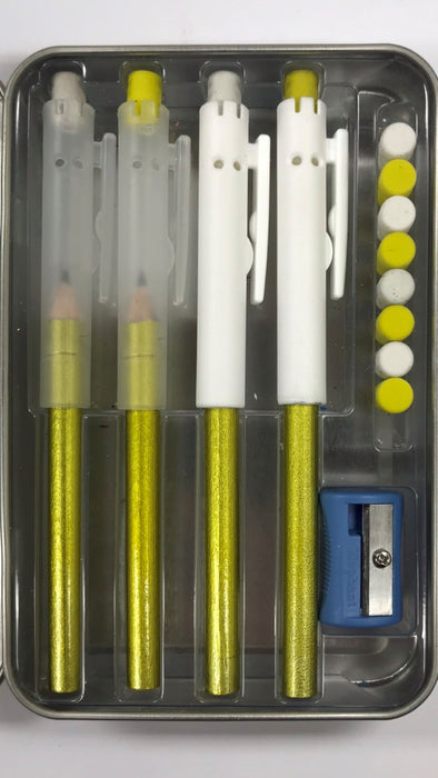 Pointless Pencil Kit (4 Pack): Sunshine Yellow