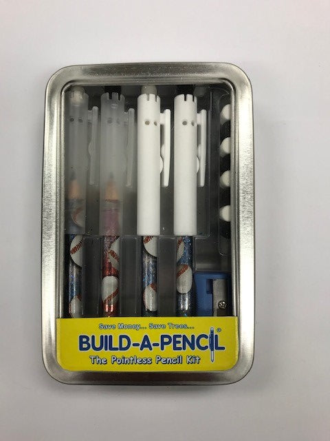 Pointless Pencil Kit (4 Pack): Baseball Blasters