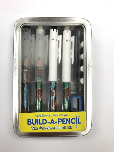 Pointless Pencil Kit (4 Pack): Football Blasters