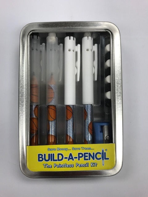 Pointless Pencil Kit (4 Pack): Basketball Blasters