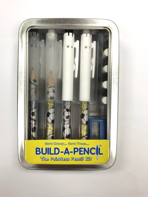 Pointless Pencil Kit (4 Pack): Soccer Blasters