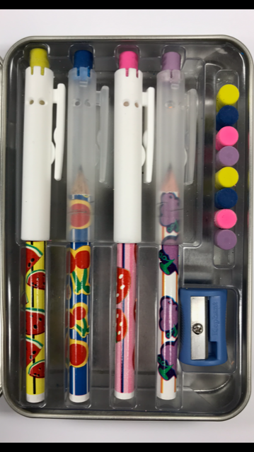 Pointless Pencil Kit (4 Pack): Fruit Fling