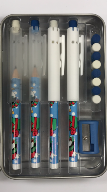 Pointless Pencil Kit (4 Pack): Christmas Penguins