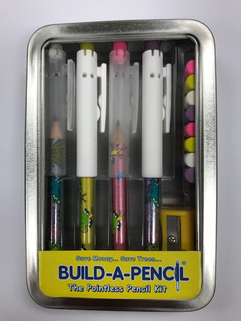 Pointless Pencil Kit (4 Pack): Majestic Frog