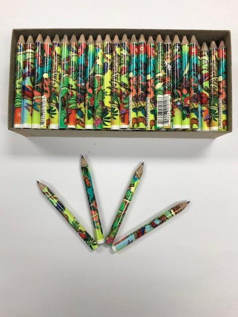 Decorated Pencils: Tropical Rainforest