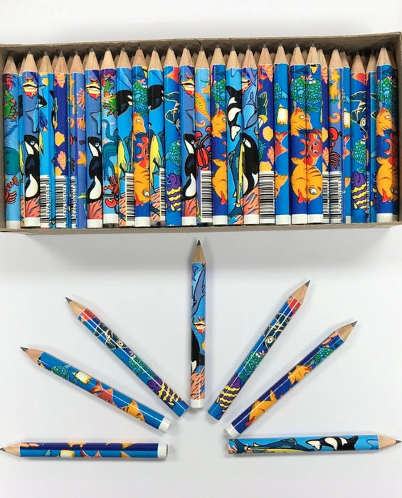 Decorated Pencils: Sealife Assortment