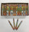 Decorated Pencils: Gingerbread Man & Candyland