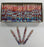Decorated Pencils: Happy Valentines Day Red & Silver