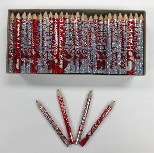 Decorated Pencils: Valentine's Twinkler