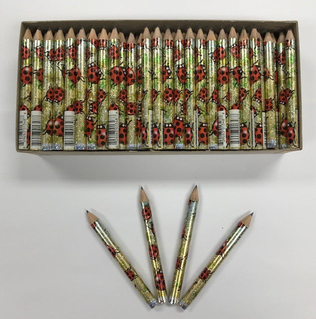 Decorated Pencils: Lucky Ladybugs