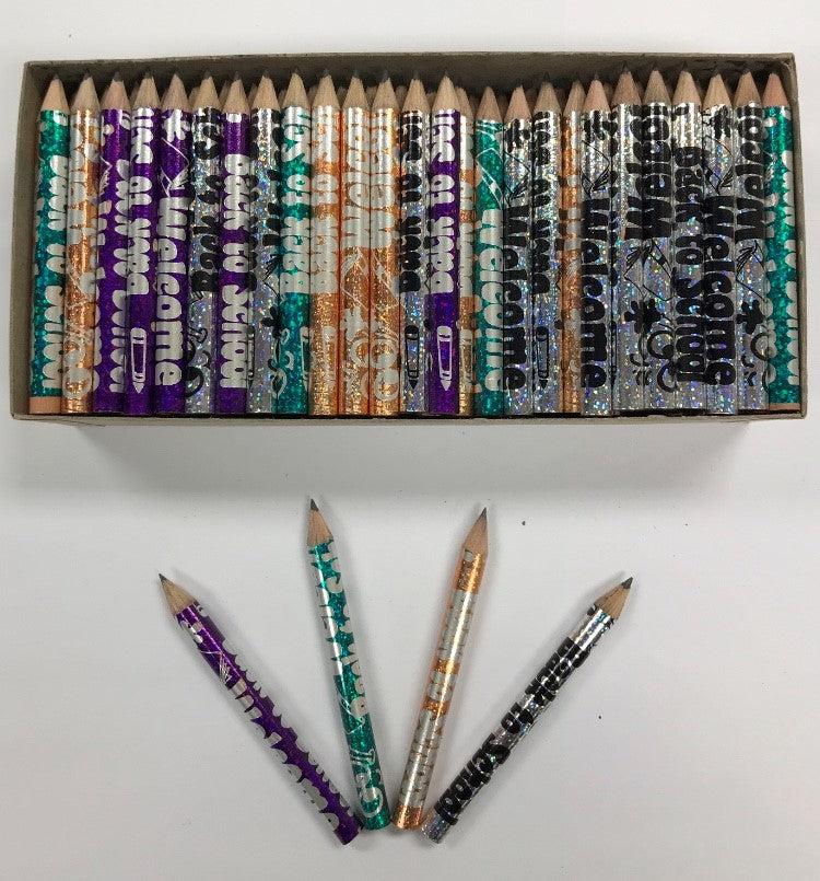 Decorated Pencils: Back to School