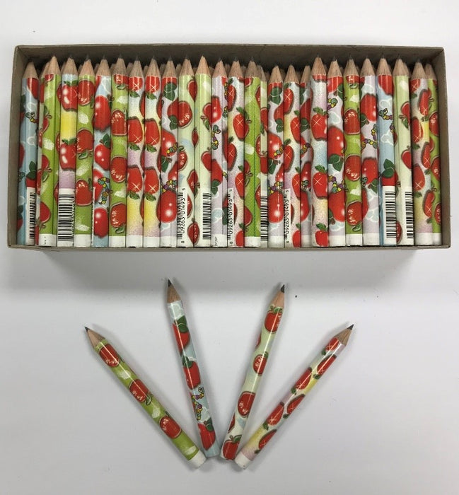 Decorated Pencils: Apples, Apples, Apples