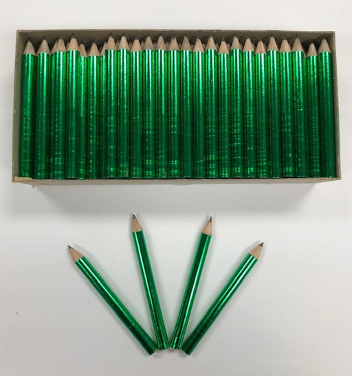 Decorated Pencils: Gotch-ya Green