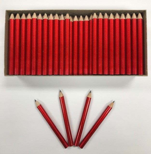 Decorated Pencils: Racey Red