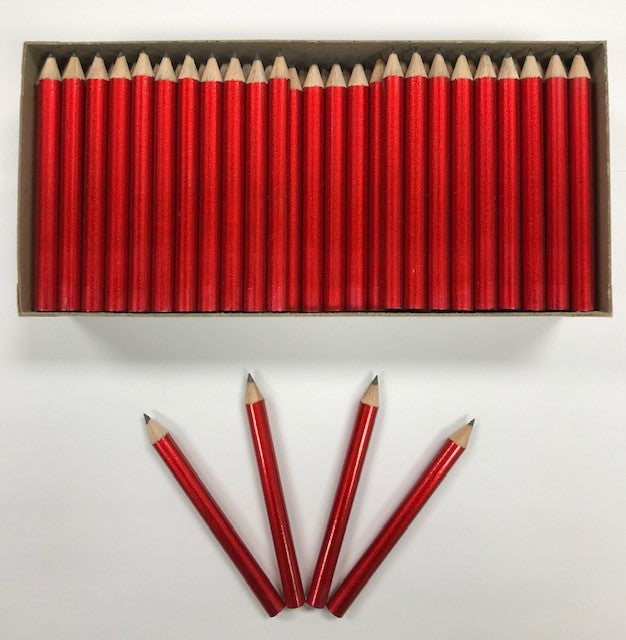 Decorated Pencils: Racey Red