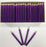 Decorated Pencils: Purple With A Punch