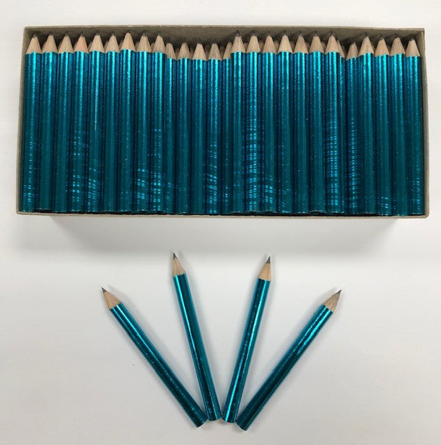 Decorated Pencils: Turquoise InA Tizzy