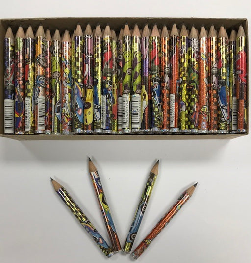 Decorated Pencils: Motor Madness