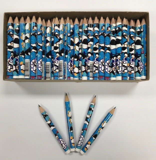 Decorated Pencils: Penguin Party