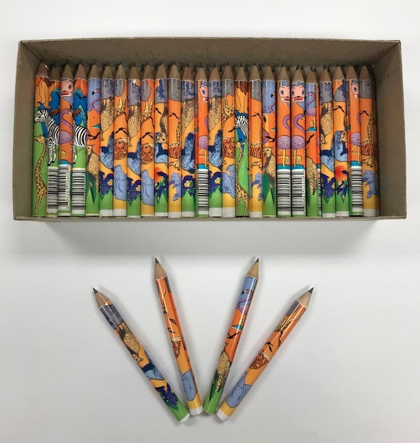 Decorated Pencils: Safari