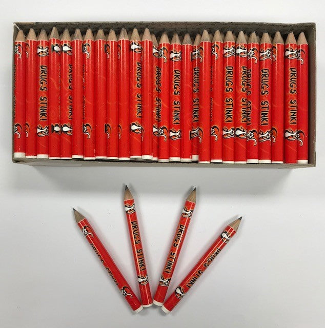 Decorated Pencils: Drugs Stink
