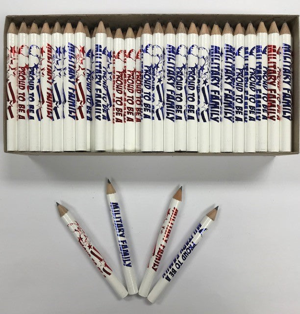 Decorated Pencils: MIlitary Family